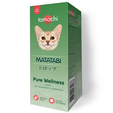 Капли Tamachi Мататаби для приучения к предметам для кошек, 10 мл фото 1