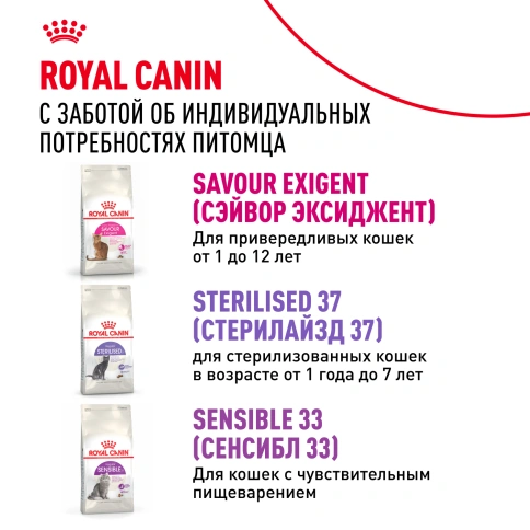 Сухой корм Royal Canin Protein Exigent для кошек, 400 г фото 10