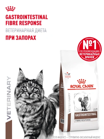 Сухой корм Royal Canin Gastrointestinal Fibre Response для кошек, 2 кг фото 13