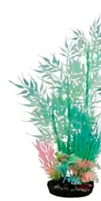 Растение-композиция Penn-Plax Bamboo светящееся, 27 см фото 1