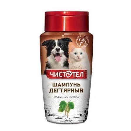 Шампунь Чистотел от блох и клещей, дегтярный универсальный, 220 мл фото 1