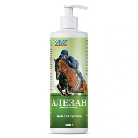 Крем Авз Alezan для лошадей для суставов, 400 мл фото 1
