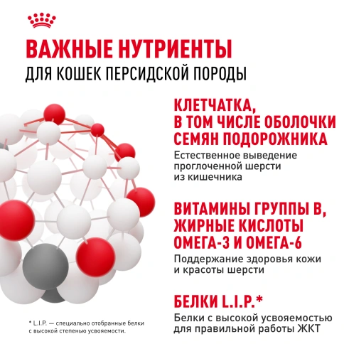 Сухой корм Royal Canin Persian для кошек персидской породы, 2 кг фото 5