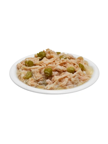 Влажный корм Almo Nature Chicken для кошек, с курицей и зеленым горошком, 100 г фото 3