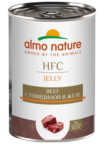 Влажный корм Almo Nature Beef для собак, с говядиной в желе, 100 г фото 1