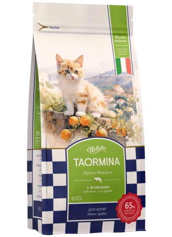 Сухой корм Taormina Lamb Alpine Meadow для котят, с ягненком, 600 г фото 1
