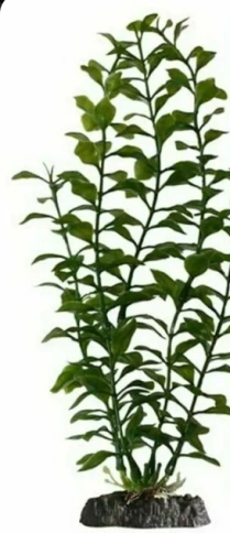 Растение Penn-Plax Red Blooming Ludwigia с грузом, 55 см фото 1
