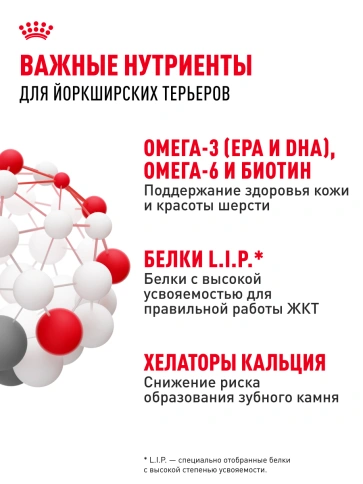 Сухой корм Royal Canin Yorkshire Terrier Adult для взрослых собак, 500 г фото 20