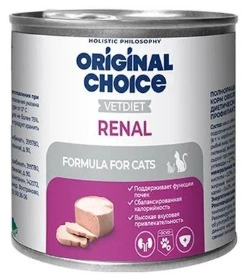 Влажный корм ORIGINAL CHOICE Veterinary Diet Renal Cat, 240 г фото 1
