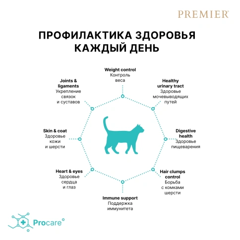 Сухой корм Premier Cat Salmon & Turkey Sterilised для стерилизованных кошек, с лососем и индейкой, 400 г фото 4
